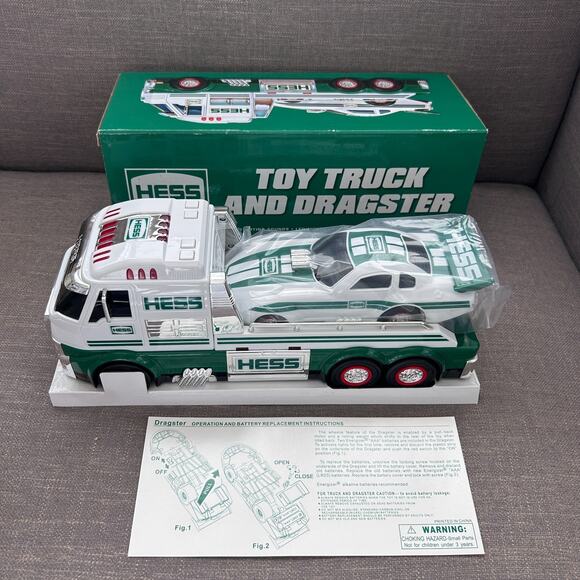 Hess Toy Truck and Dragster Collectible Toy 2016 Brand New In Box - Picture 3 of 9